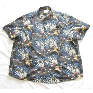 Men American Legacy Patriotic Statue of Liberty Short Sleeve Shirt Sz 3XL(MT508)